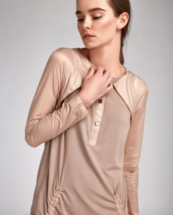 Stretch Silk Mini Dress